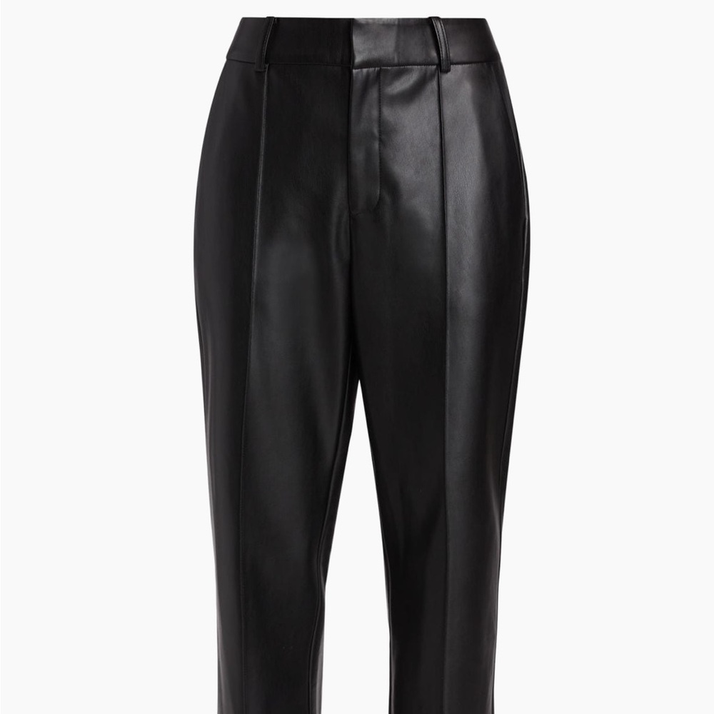Faux leather TTahari pants